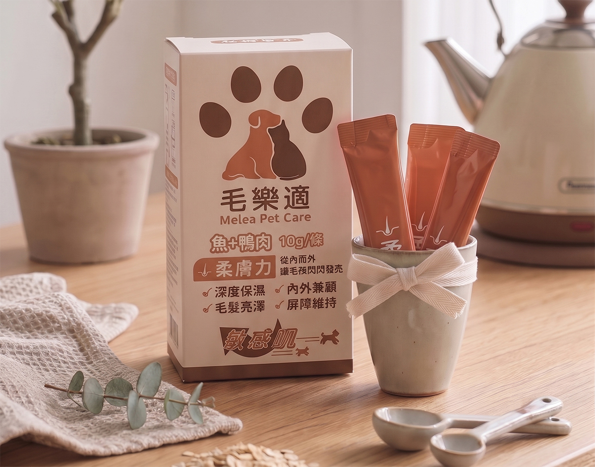 柔膚力全方位皮膚配方正式上市！Lactopy™ × 賽洛美，讓敏感毛孩重拾閃亮毛髮